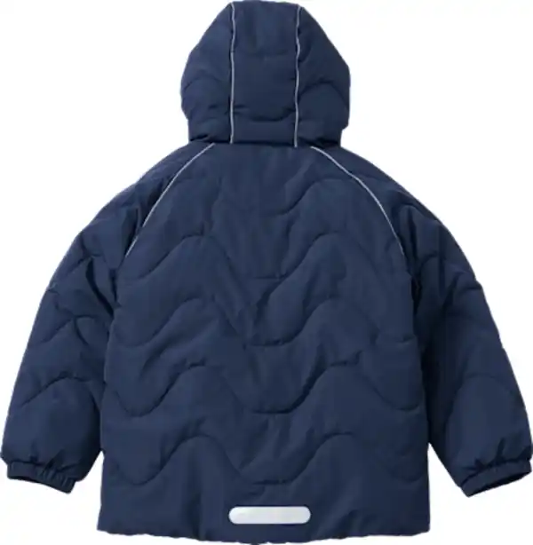Bild 2 von PUSBLU Winterjacke mit Raglanärmeln, blau & orange, Gr. 98/104, 1 St