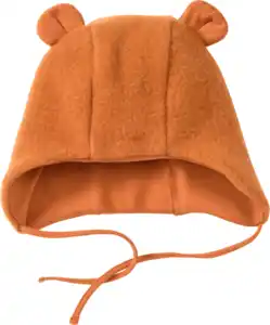 ALANA Mütze mit Ohren aus Wolle, braun, Gr. 48/49, 1 St