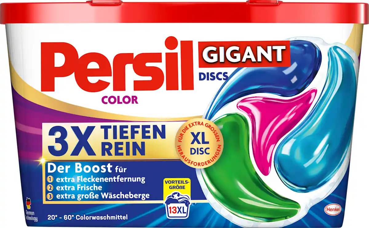 Bild 1 von Persil Colorwaschmittel Gigant Discs, 13 Wl
