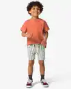 Bild 1 von Kindershorts, Regular Fit, Sweatstoff, gestreift grün