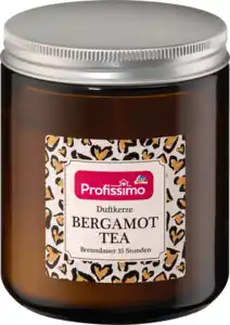 Profissimo Duftkerze im Glas Bergamot Tea, 1 St