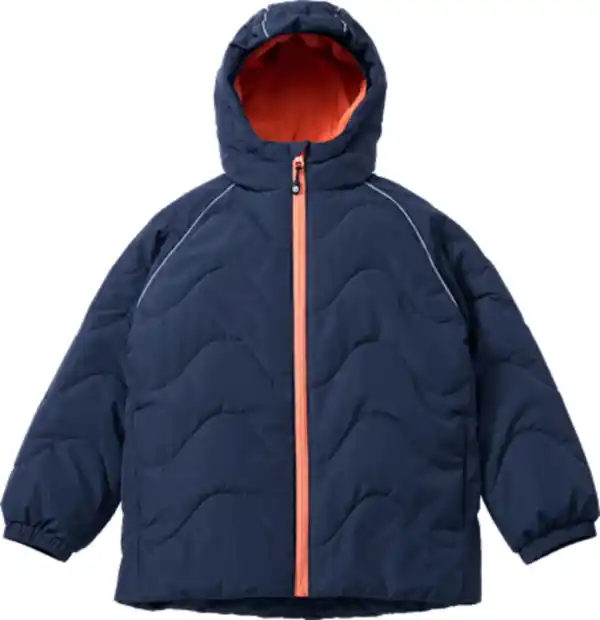 Bild 3 von PUSBLU Winterjacke mit Raglanärmeln, blau & orange, Gr. 98/104, 1 St