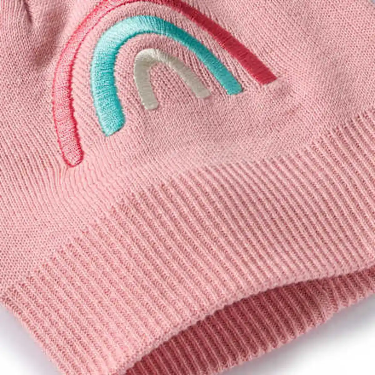 Bild 2 von ALANA Mütze mit Regenbogen-Applikation, rosa, Gr. 50/51, 1 St