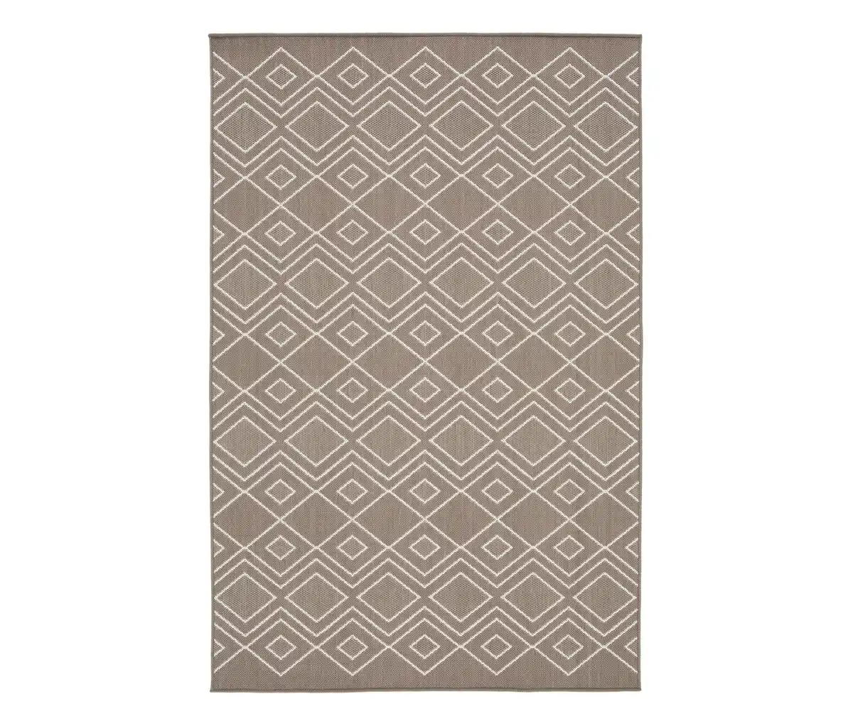 Bild 1 von Faltbarer Outdoor-Teppich »Diamond Rhythm«, 280 x 400 cm, braun