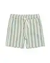 Bild 2 von Kindershorts, Regular Fit, Sweatstoff, gestreift grün