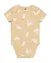 Bild 1 von Mitwachsender Baby-Strampler mit Hunden naturfarben
