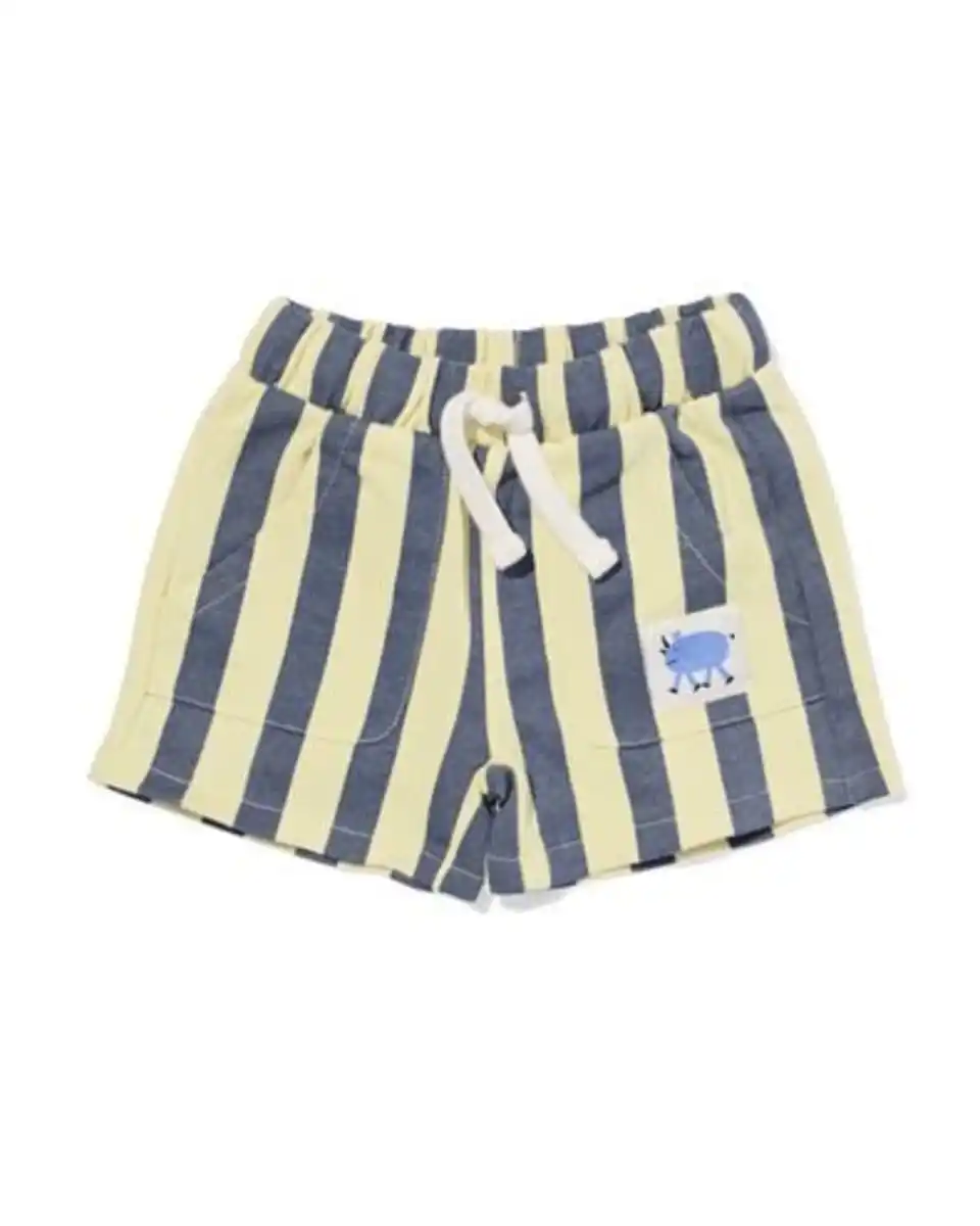 Bild 1 von Babyshorts Comfy Fit Sweatstoff gestreift ecru