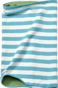 ALANA Loop Schal mit Ringel-Muster, blau, 1 St