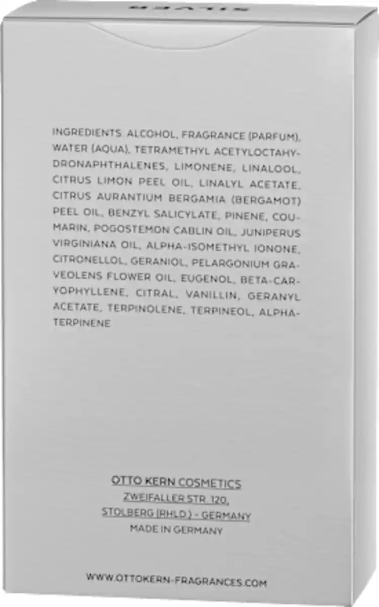 Bild 4 von Otto Kern Gentlemans Code Silver Eau de Toilette, 100 ml