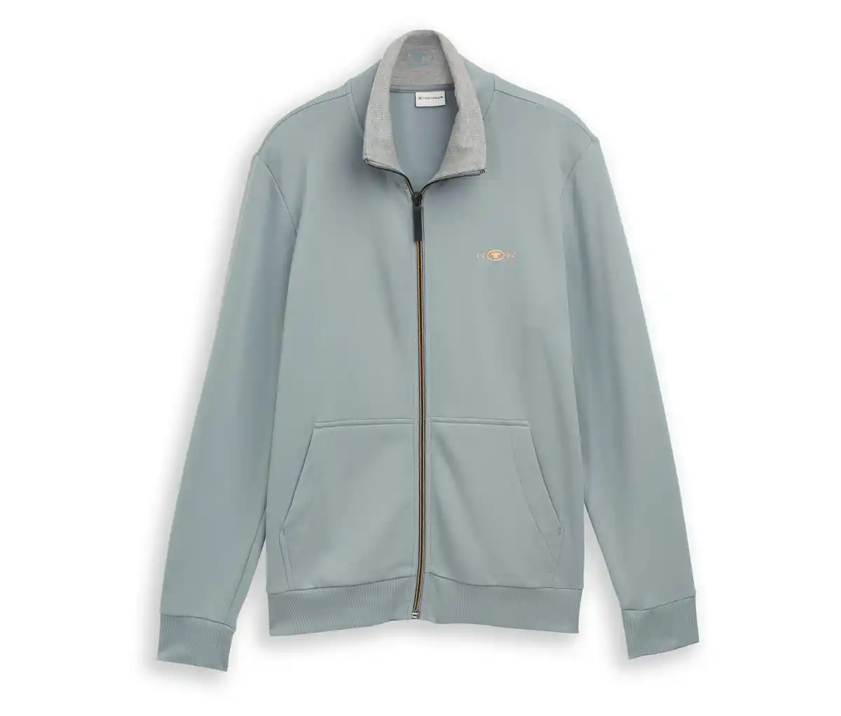 Bild 1 von Tom Tailor Sweatjacke mit Stehkragen, Grey Mint