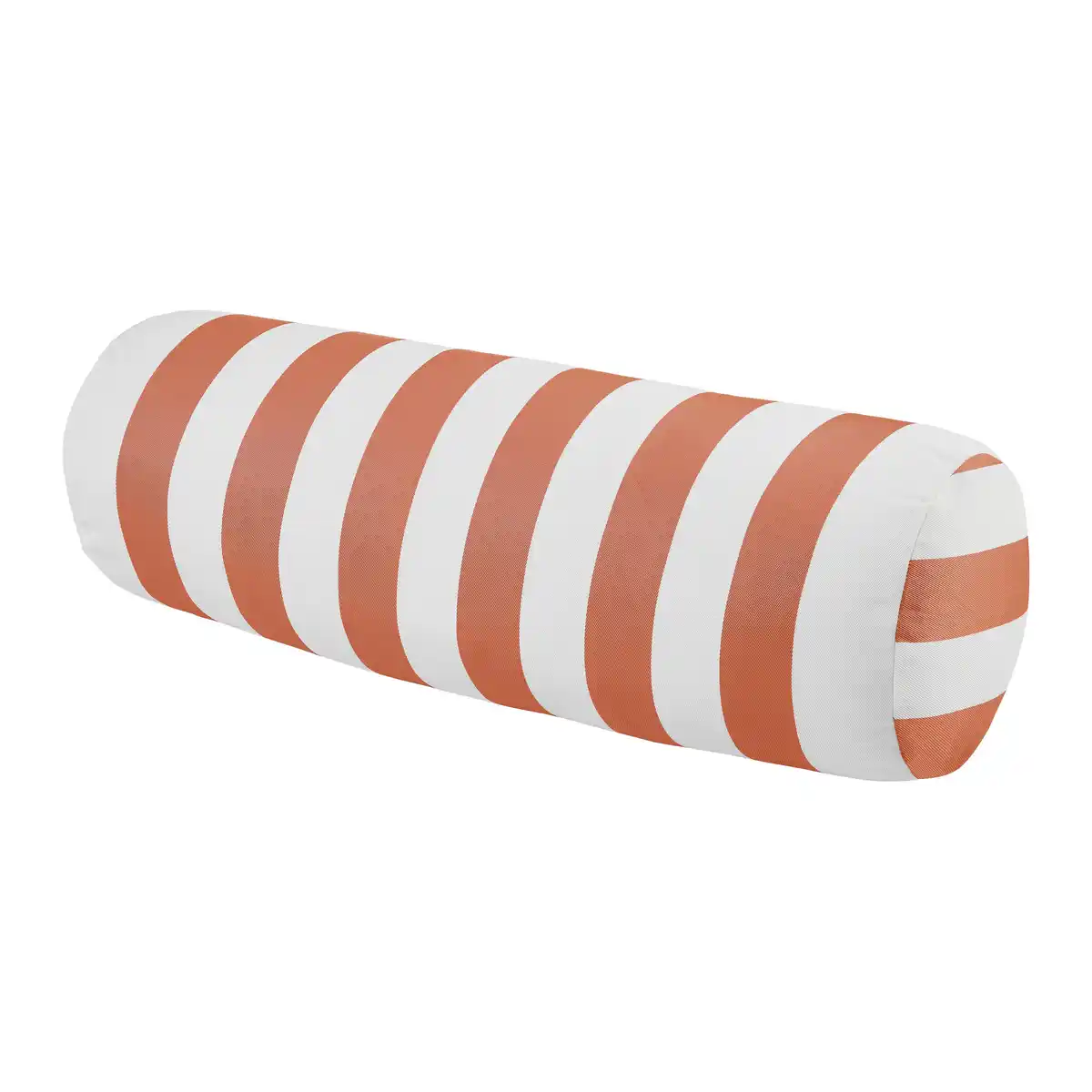Bild 1 von Nackenrolle Amore Streif Orange/Weiß ca. 15x45cm, Orange, Weiß