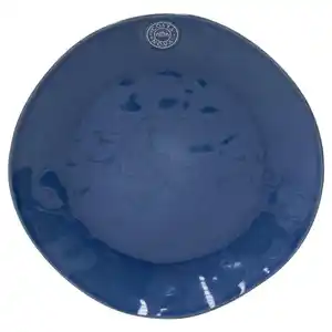 Costa Nova Platzteller Nova, Blau, Keramik, rund, 3 cm, Handmade in Europe, handbemalt, Essen & Trinken, Geschirr, Teller, Platzteller