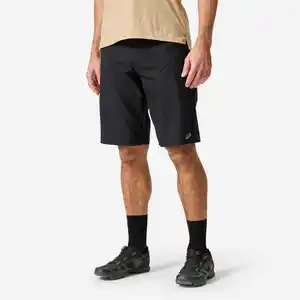 ROCKRIDER Fahrrad Short 2-in-1 MTB Sitzpolster Herren 100 schwarz