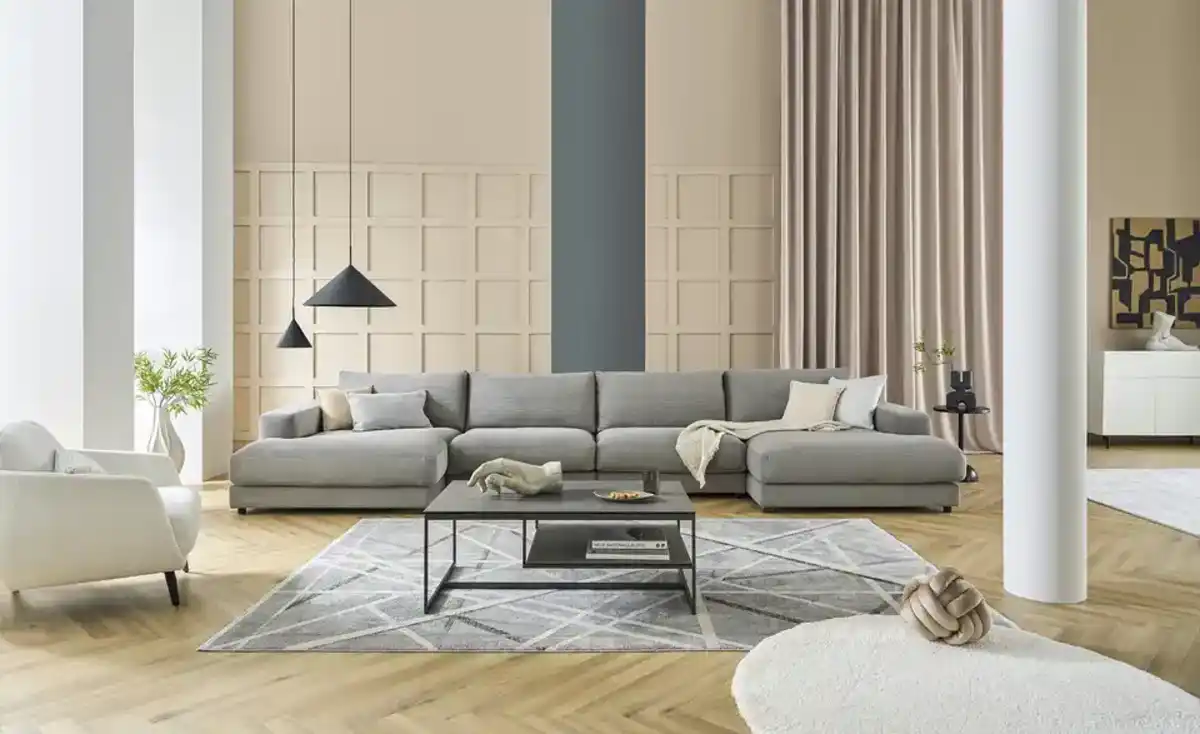 Bild 2 von Jette Home Element Ottomane links in Feincord Sila