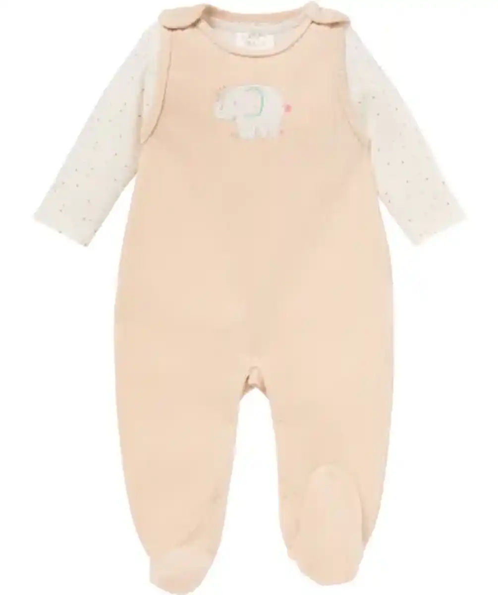 Bild 1 von Newborn Body + Strampler, naturfarben