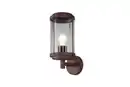 Bild 1 von Außenwandleuchte Tanaro Klar/Rostfarben max. 40 Watt Wandlampe, Rostfarben, Klar