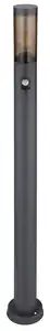 Außenleuchte Boston in Grau/Anthrazit max. 15 Watt, Grau