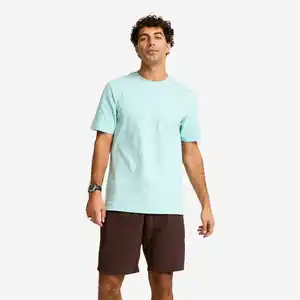 DOMYOS T-Shirt Herren Rundhalsausschnitt - hellblau