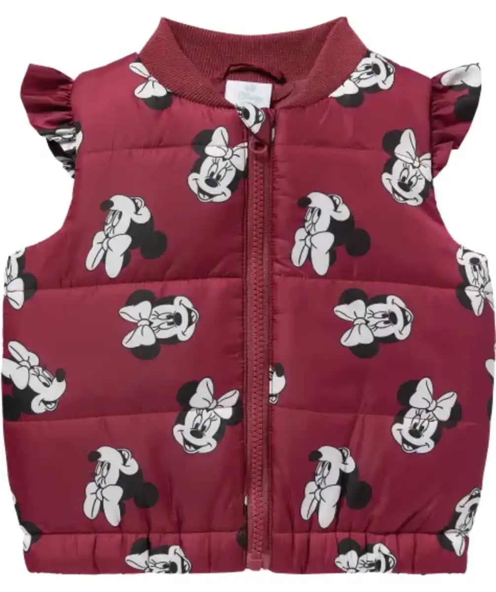 Bild 1 von Minnie Mouse Steppweste, dunkelrosa