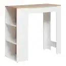 Bild 1 von Bartisch Dandy Weiß/Eiche Artisan, Weiß, Eiche Artisan