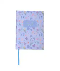 Rezepte-Notizbuch, hellblau