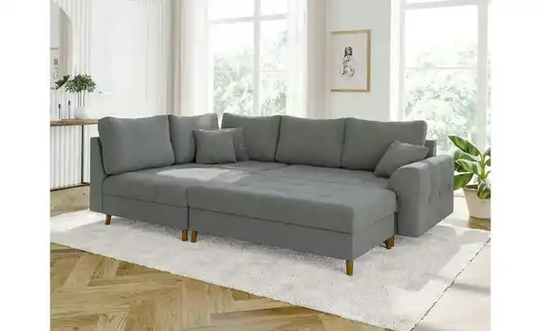 Bild 3 von S-STYLE Ecksofa mit Hocker Lars