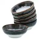 Bild 1 von Creatable Dipschalenset Cascade, Weiß, Blaugrau, Keramik, 6-teilig, rund, Essen & Trinken, Geschirr, Schalen & Schüsseln, Dipschalen