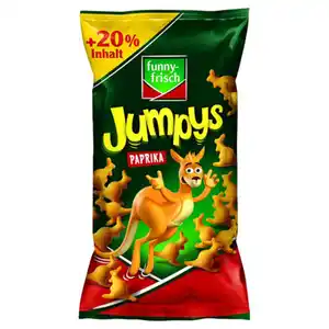 FUNNY FRISCH Spezialitäten, Jumpys 90 g, Paprika
