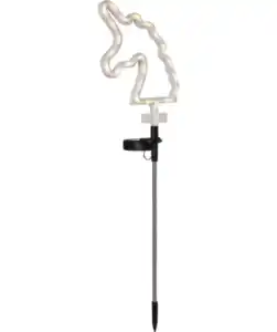 Solarleuchte Figur, weiß