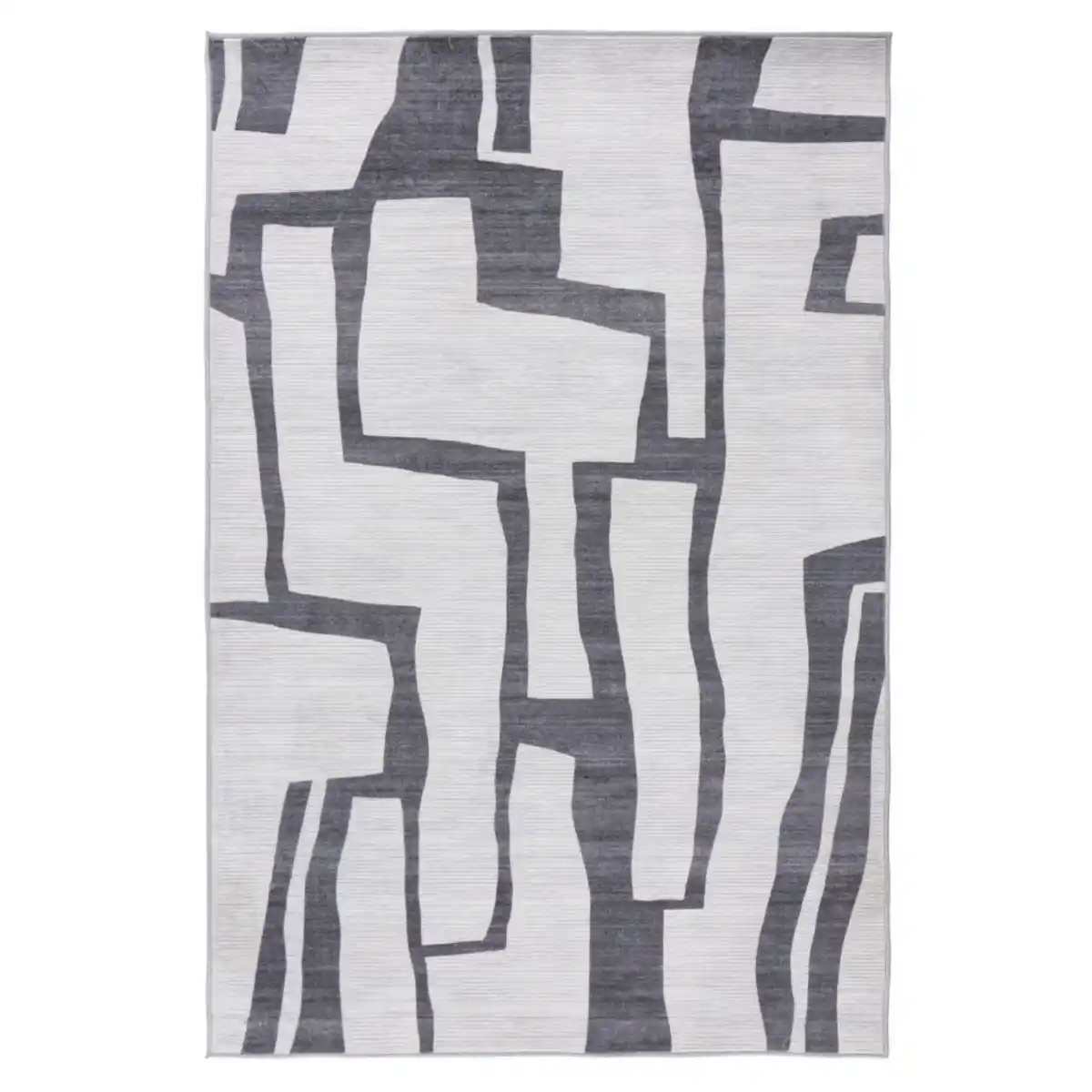 Bild 1 von Kayoom Flachwebeteppich, Silber, Textil, geometrisch, rechteckig, 80x150 cm, für Fußbodenheizung geeignet, in verschiedenen Größen erhältlich, strapazierfähig, Teppiche & Böden, Teppiche, Webt