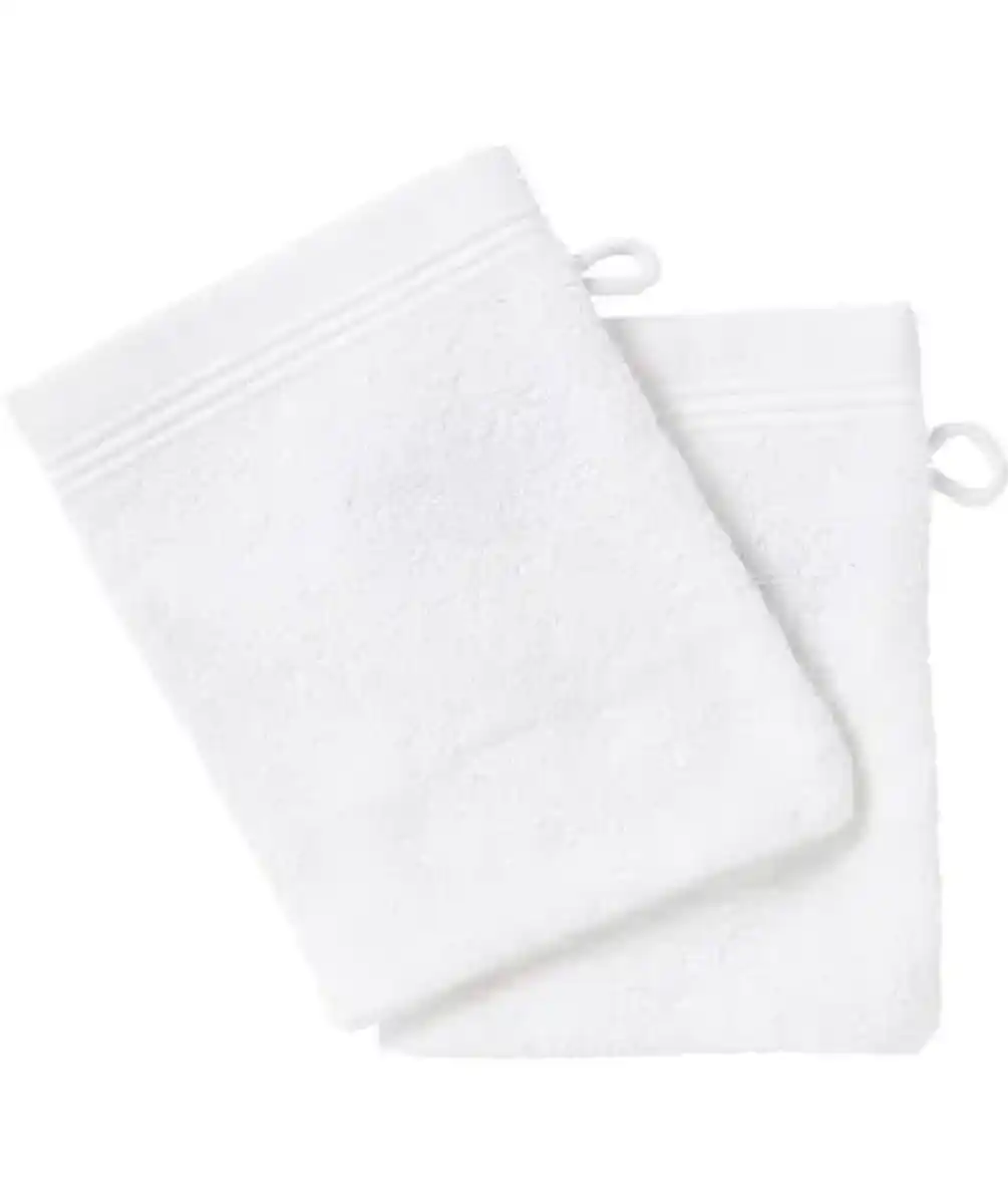 Bild 1 von Weiße Waschhandschuhe, weiß