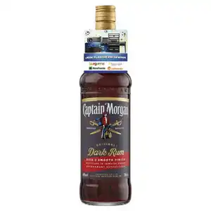 Captain Morgan 700 ml, Dark Rum 35% vol