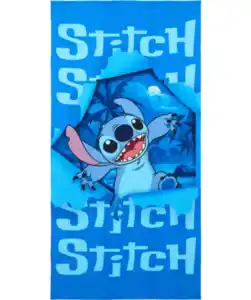 Stitch Lizenz Strandlaken, blau
