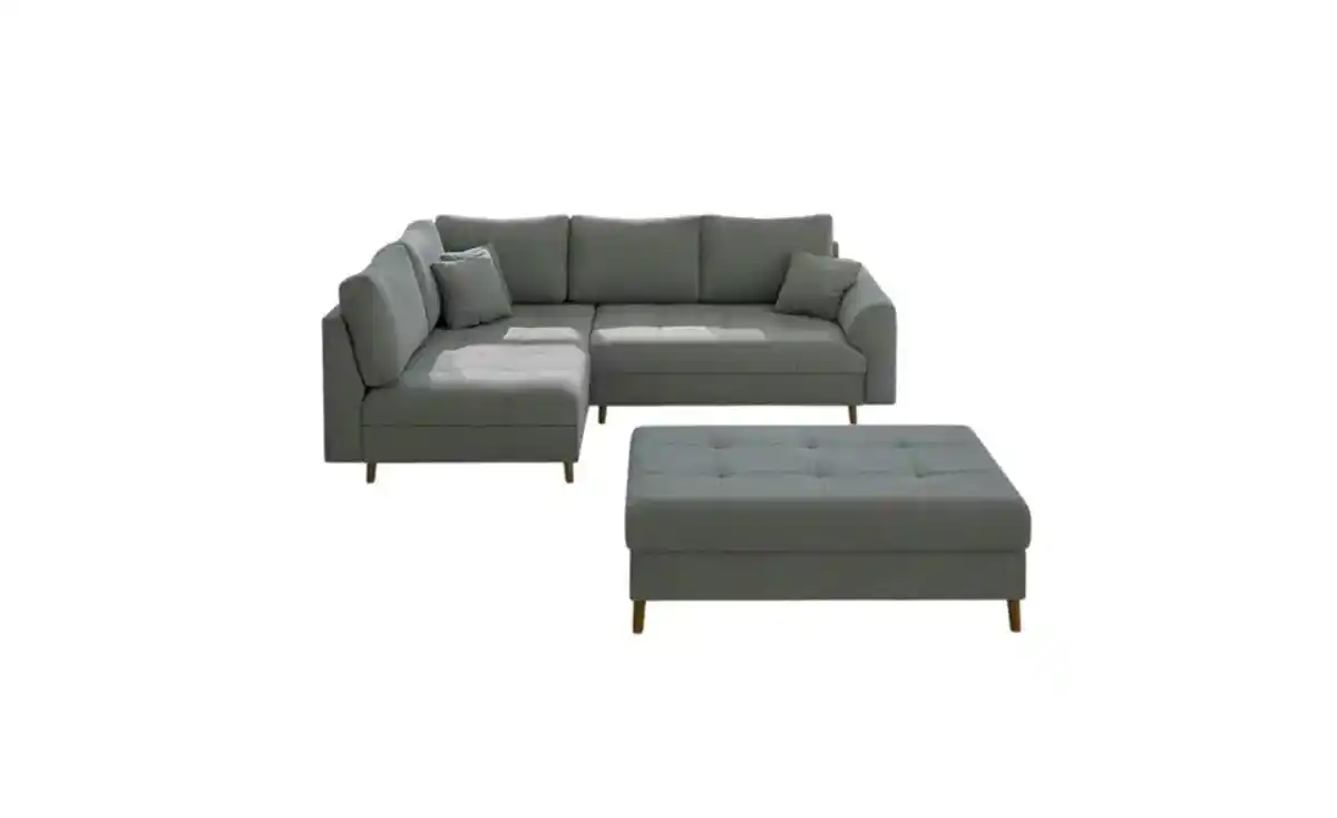 Bild 2 von S-STYLE Ecksofa mit Hocker Lars