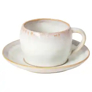 Costa Nova Kaffeetasse Brisa, Keramik, 230 ml, Handmade in Europe, handbemalt, Kaffee & Tee, Tassen, Kaffeetassen