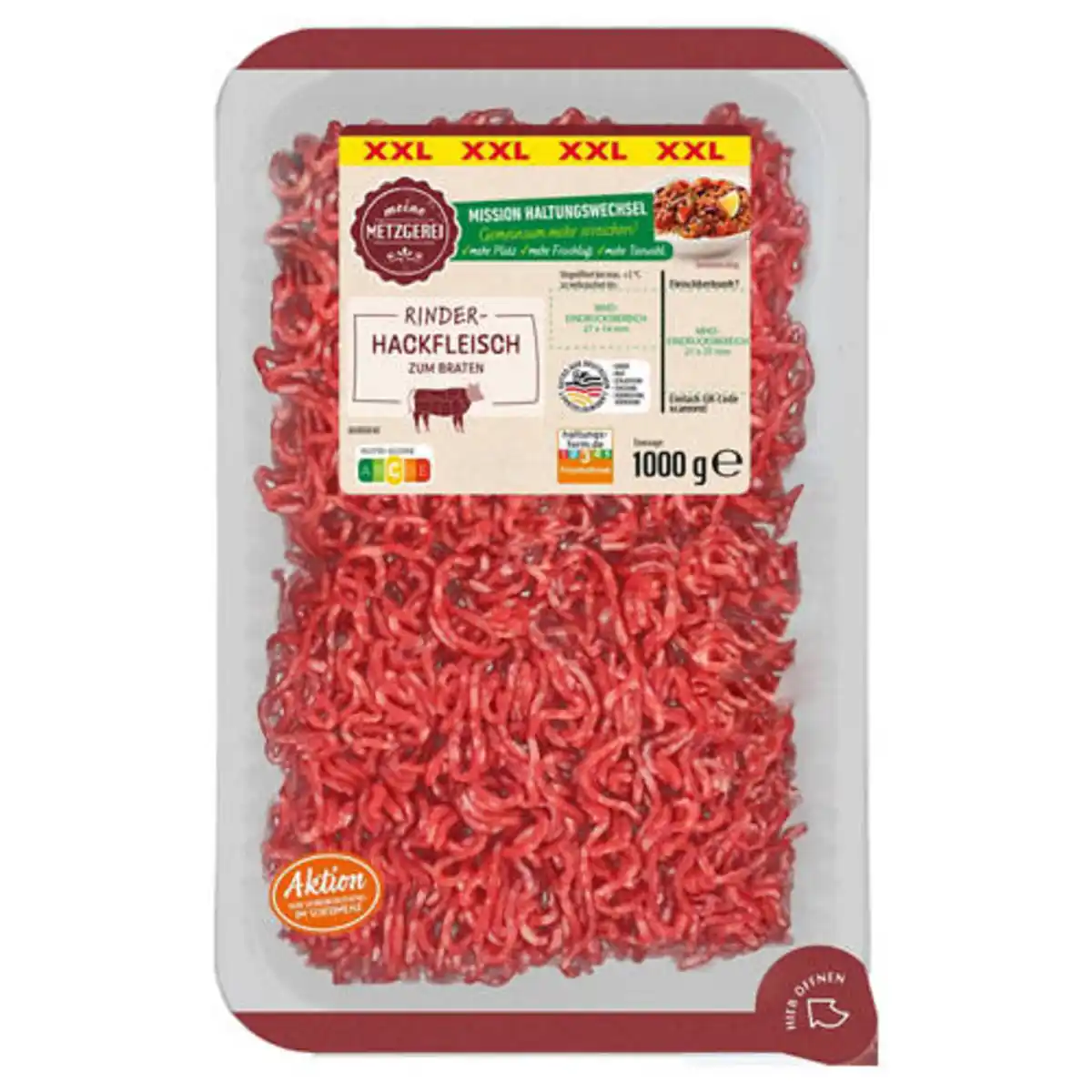 Bild 1 von FAIR&GUT · Rinder Hackfleisch 1 kg