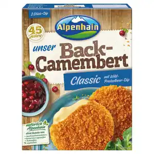 ALPENHAIN Back-Käse 200 g, Camembert