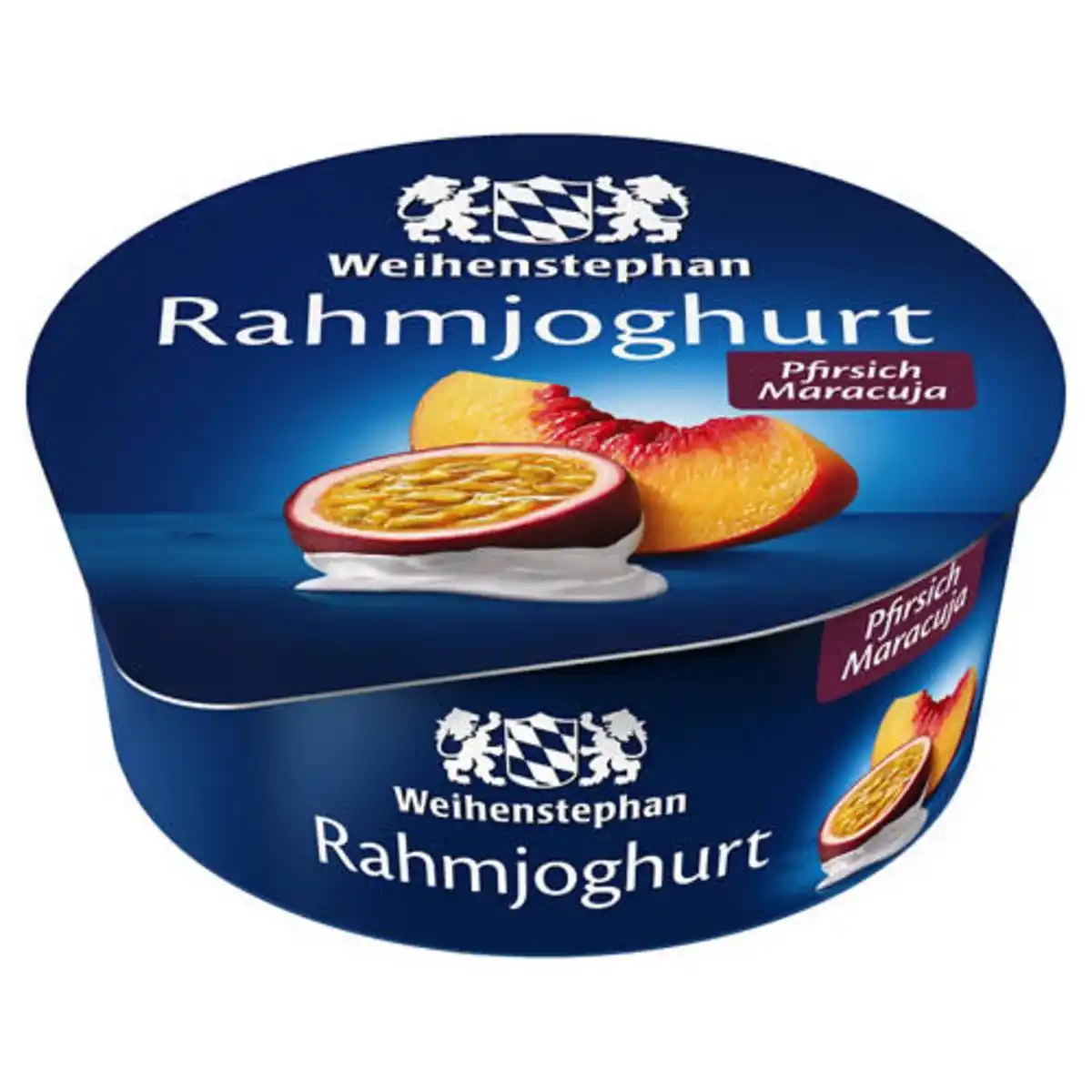 Bild 1 von WEIHENSTEPHAN Rahmjoghurt 150 g, Pfirsich-Maracuja