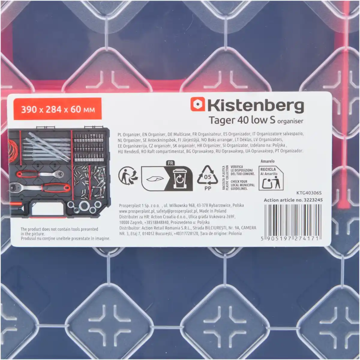 Bild 3 von Kistenberg Aufbewahrungskoffer mit Fächern
