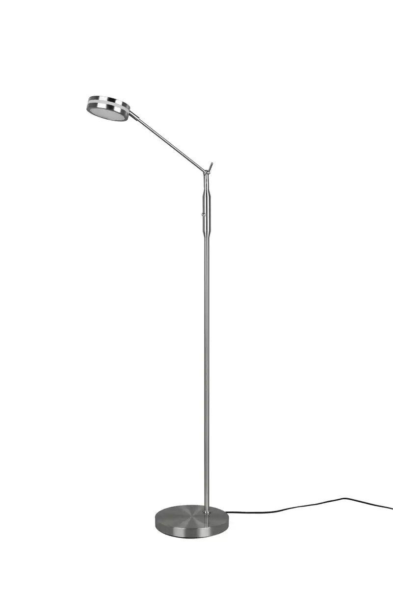 Bild 1 von LED-Stehleuchte Franklin Nickelfarben max. 6,5 Watt, Nickelfarben