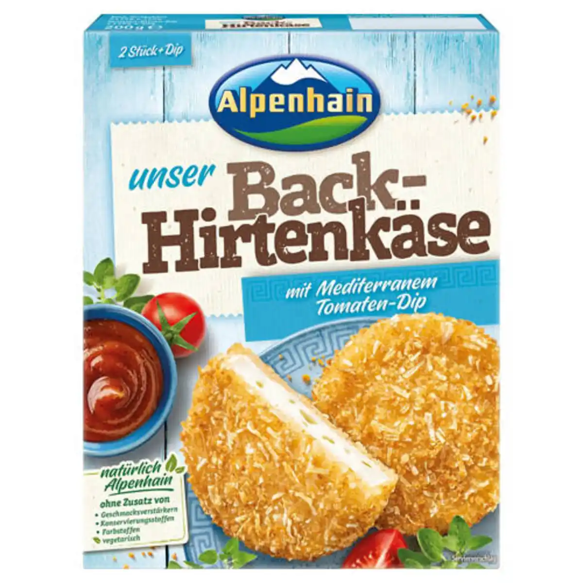 Bild 1 von ALPENHAIN Back-Käse 200 g, Hirtenkäse