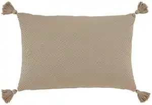 Zierkissen Frieda in Beige ca. 40x60cm, Beige