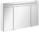 Bild 1 von Spiegelschrank B. Clever mit LED 3-türig ca. 120x71 cm Weiß, Weiß
