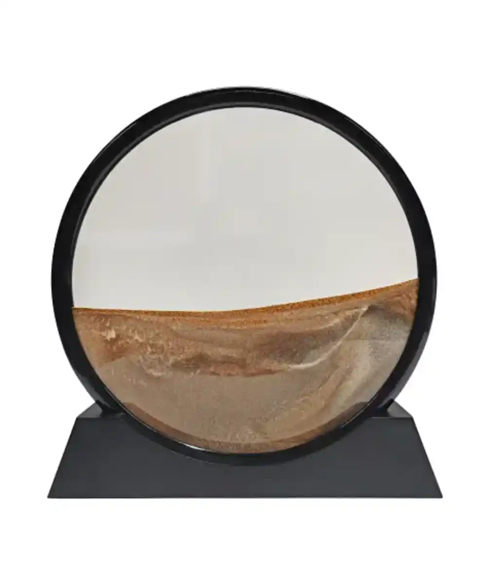 Bild 1 von Dekoratives 3D-Sandbild, schwarz/braun