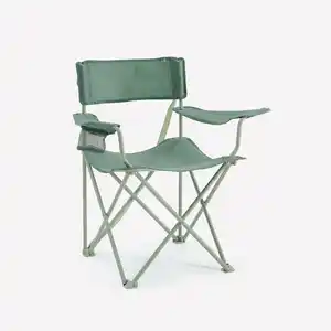 QUECHUA Campingstuhl faltbar bequem Armlehnen