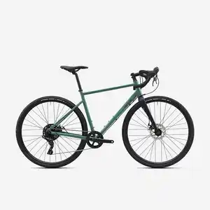 VAN RYSEL Gravelbike Gravel Discovery AF Microshift Acolyte 1x8 Grün