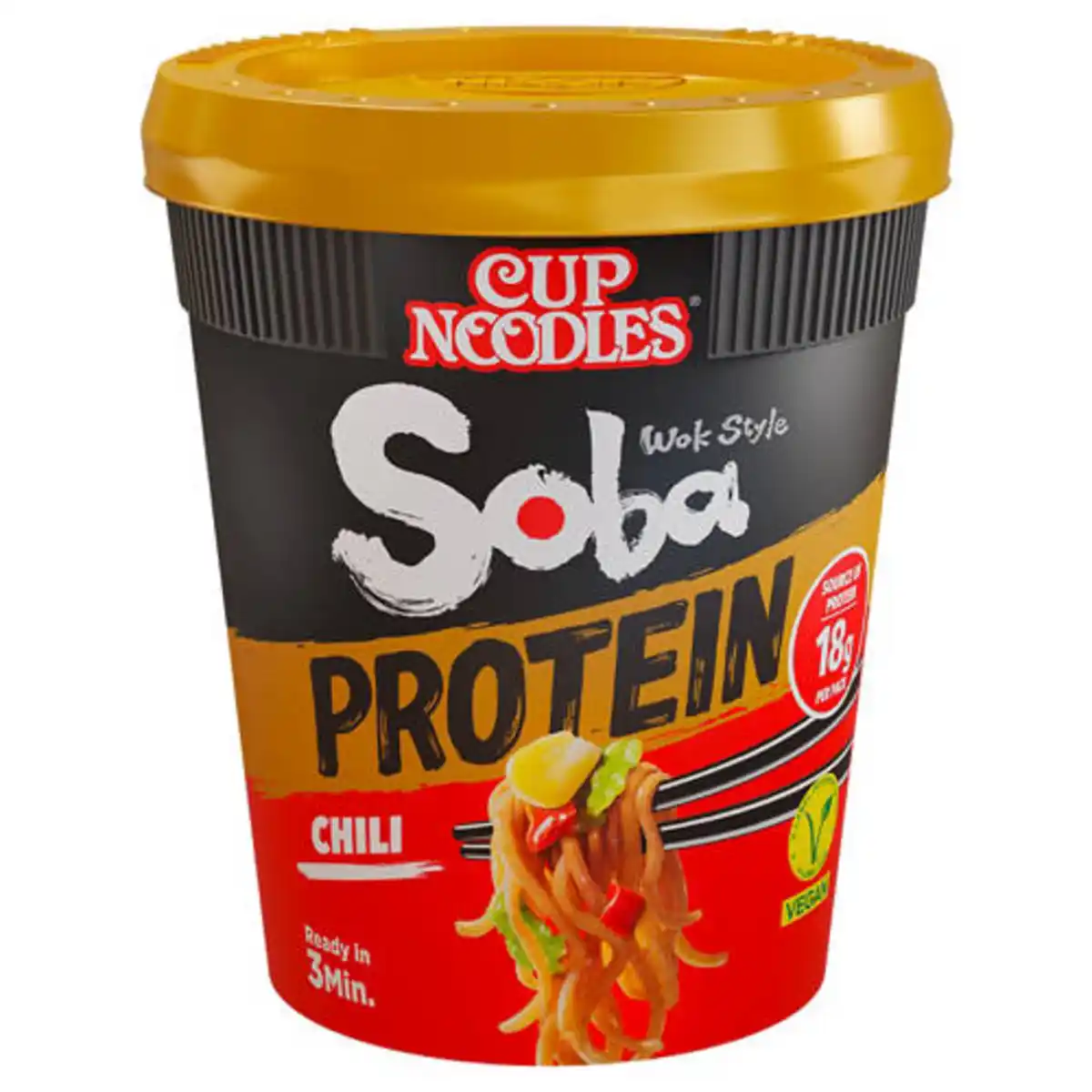 Bild 1 von NISSIN Soba Cup Protein, Protein Chili