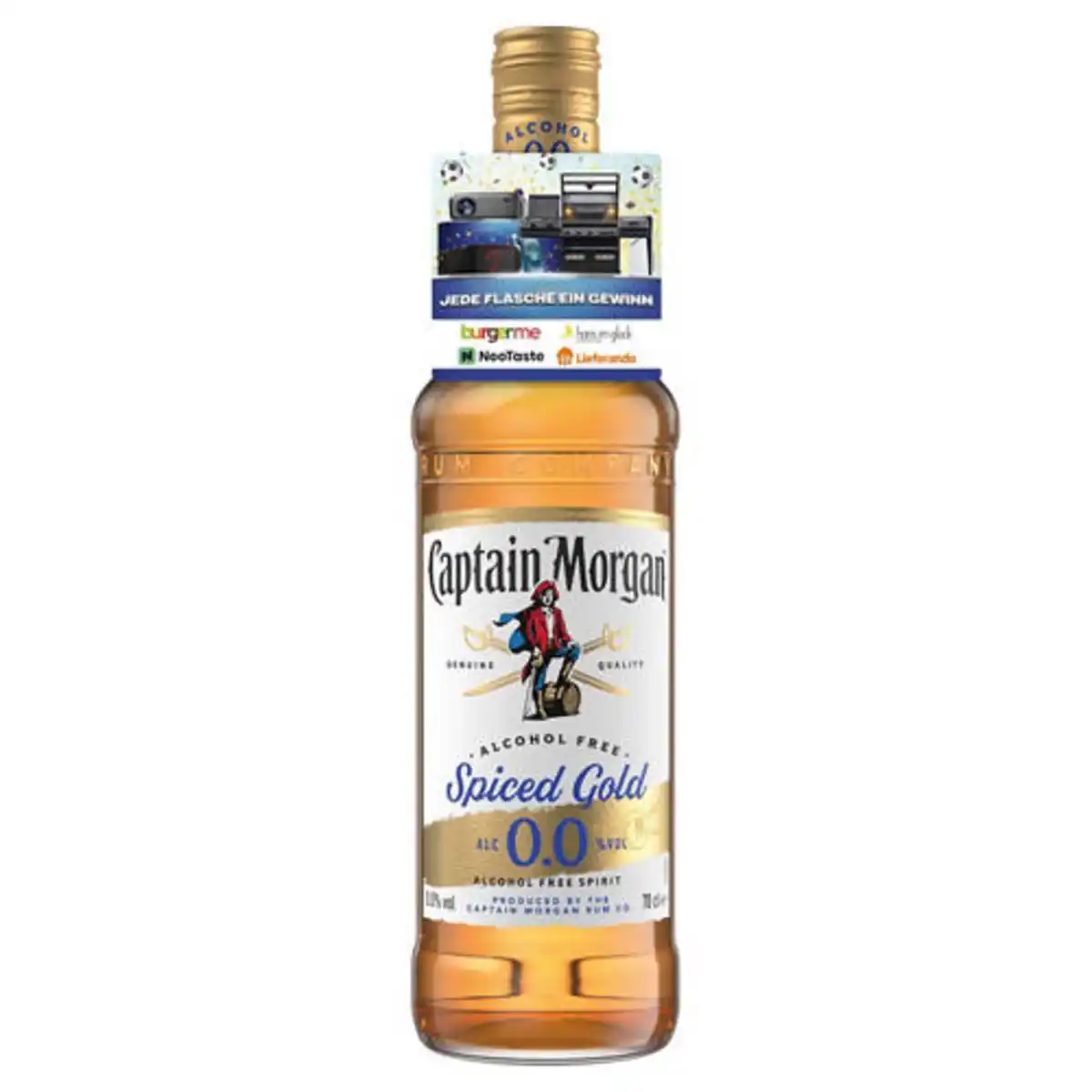 Bild 1 von Captain Morgan 700 ml, 0,0 Alkoholfrei
