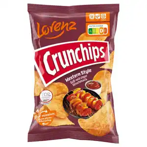 LORENZ Crunchips 150 g, Western Style