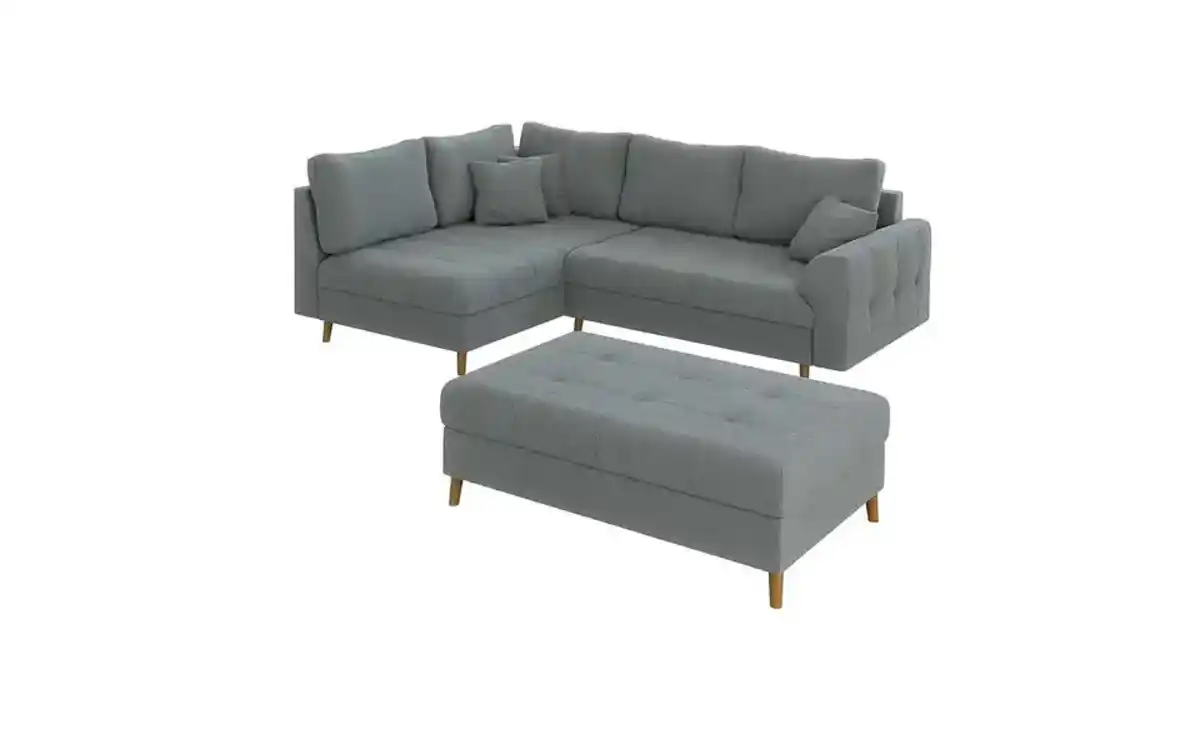 Bild 4 von S-STYLE Ecksofa mit Hocker Lars